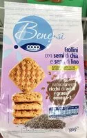 İçindeki şeker miktarı Frollini con semi di chia e semi di lino