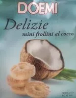 İçindeki şeker miktarı Mini frollini al cocco