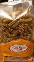 Количество сахара в Pasta integrale