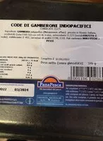 Suhkru kogus sees Code di gamberoni indopacifici