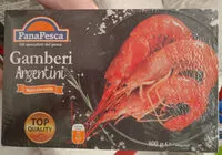Suhkru kogus sees Gamberi argentini