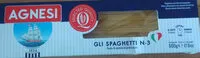 Количество сахара в Gli Sphaghetti N.3