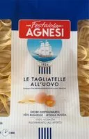 Количество сахара в Tagliatelle all’uovo