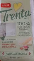Amount of sugar in Trenta fette