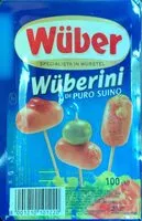 Suhkru kogus sees Wuberini