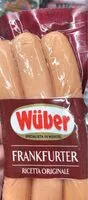 Suhkru kogus sees Frankfurter
