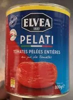 Sokerin määrä sisällä Tomates pelées entière