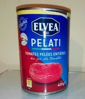 Sokerin määrä sisällä Elvea Peeled Tomatos In TS 400