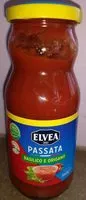 Sokerin määrä sisällä Elvea passata basilic et origan
