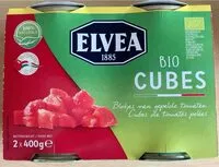Sokerin määrä sisällä Tomates Bio Cubes