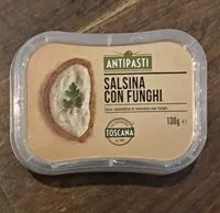 İçindeki şeker miktarı Salsina con funghi