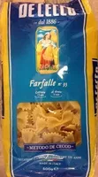 İçindeki şeker miktarı Farfalle