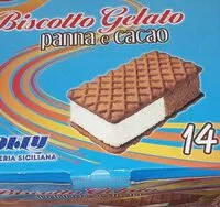 Cantidad de azúcar en Biscotto gelato
