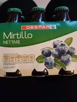 Количество сахара в Nettare di mirtillo