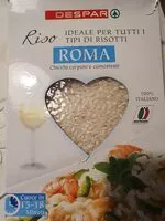 Zuckermenge drin Riso roma