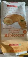 Zuckermenge drin Croissant con farcitura albicocca