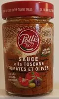 चीनी की मात्रा Sauce alla Toscane tomates et olives
