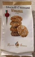 Amount of sugar in Amaretti croccanti Virginia