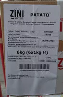 Quantité de sucre dans Patato