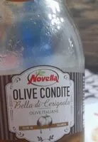 Amount of sugar in Olive condite