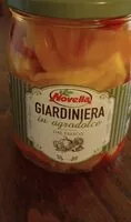 Amount of sugar in Giardiniera agrodolce
