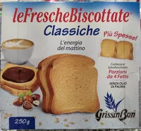 Zucker und Nährstoffe drin Grissinbon