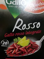 入っている砂糖の量 Riso rosso