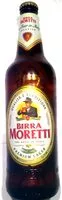 Zuckermenge drin Birra moretti