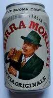 Сахар и питательные вещества в Moretti