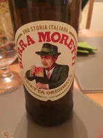 糖質や栄養素が Birra moretti