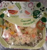 Suhkru kogus sees Cous cous con verdure