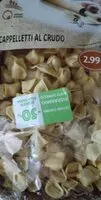Suhkru kogus sees Cappelletti al crudo