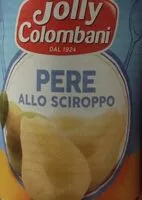Cantidad de azúcar en Pere allo sciroppo