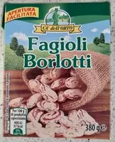 Quantité de sucre dans fagioli borlotti