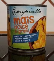Sokerin määrä sisällä Mais dolce in grani