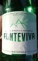 含糖量 Acqua minerale naturale