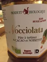 Sokerin määrä sisällä Pâte à tartiner au cacao et noisettes