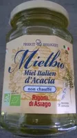 Cantidad de azúcar en Mielbio Miel italien d'Acacia non chauffé