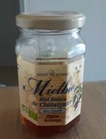 Jumlah gula yang masuk Miel italien de châtaignier Mielbio