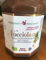 Gula dan nutrisi di dalamnya Nocciolata