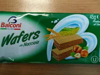 Sokerin määrä sisällä Wafers Bfb Hazelnut