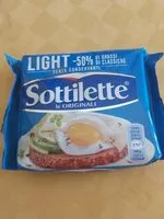 入っている砂糖の量 sottilette light