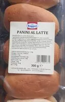 Количество сахара в Panini al latte