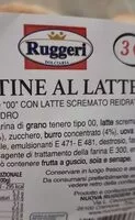 Количество сахара в Tartine al latte