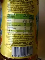 Amount of sugar in Lemon Tea