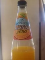 Amount of sugar in Zero allegra con succo d'agrumi