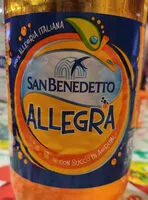 Amount of sugar in Allegra con succo d'agrumi