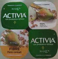 Sokerin määrä sisällä Activia