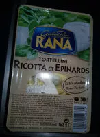 चीनी की मात्रा Tortellini ricotta & épinards
