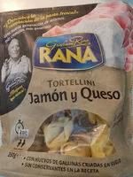 Suhkru kogus sees Tortellini relleno de jamón y queso
